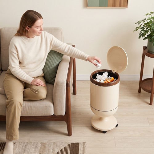 Gallon rolling garbage trash - gallon,
