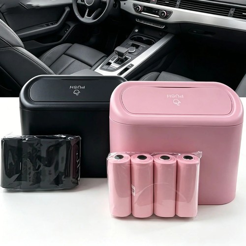 Mini leakproof car - trash, can
