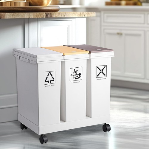 20l compartment trash can - 20l,