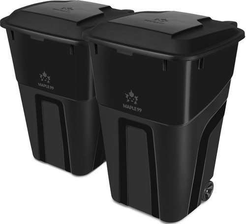 Gallon wheeled trash can - 32-gallon,