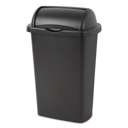Large kitchen trash - large, can,